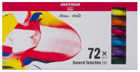 ROYAL TALENS Acrylfarbe AMSTERDAM General Selection, 72x20ml
