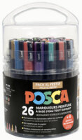 POSCA Pigmentmarker "Pack XL Festif", 26er Set,...