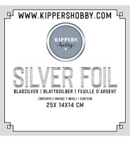 25 Blatt, silber