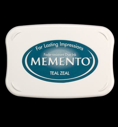 Memento Stempelkissen Teal Eifer