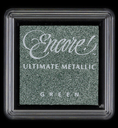 Encore Metallic Kleines Stempelkissen-Grï¿½n