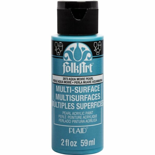 FolkArt Pearl Aqua Moire