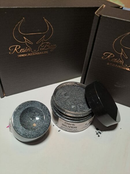 Metallic Pigment Dark Silver 10g Tüte