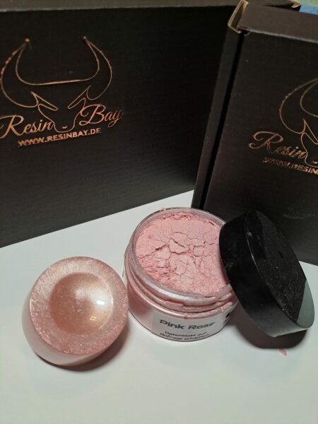 Metallic Pigment Pink Rose 25g Tüte