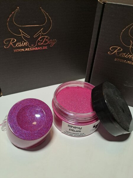 Metallic Pigment Shiny Plum 25g Tüte