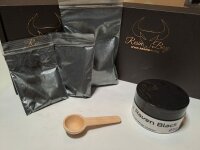 Pigmentpulver Raven Black 10g Tüte