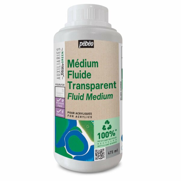 Pebeo Fluid Medium Transparent 475ml